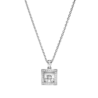 Подвеска Chopard Happy Diamonds Curves White Gold 799224-1003(51538) №1
