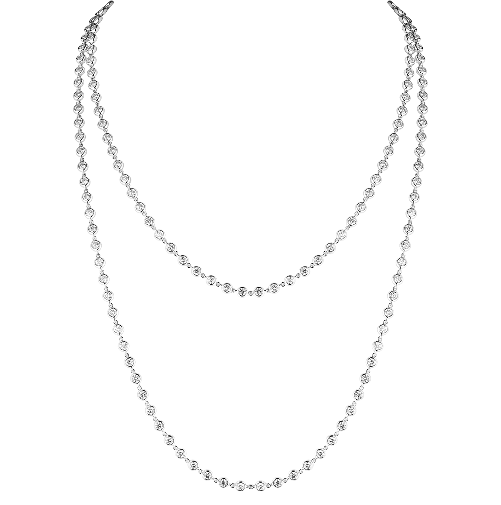 Колье No name 6,16 ct Round Cut Diamonds(34476) №5
