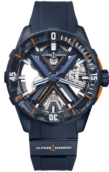 Швейцарские часы Ulysse Nardin Diver X Skeleton 3723-170LE-3A-BLUE(52859) №2