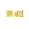 Пусеты Yanush Gioielli 3,00 - 3,00 ct O-P/VS1-VS2 Cushion Diamond(54015) №1