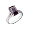 Кольцо GIA 5,56 ct Natural Spinel & Diamonds(52262) №1