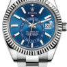 Швейцарские часы Rolex Sky-Dweller 42 мм Steel and White Gold 326934-0003(20739) №1