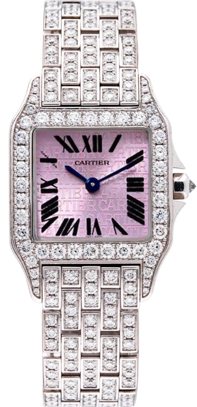 Швейцарские часы Cartier Santos de W2510002/3140(50373) №2