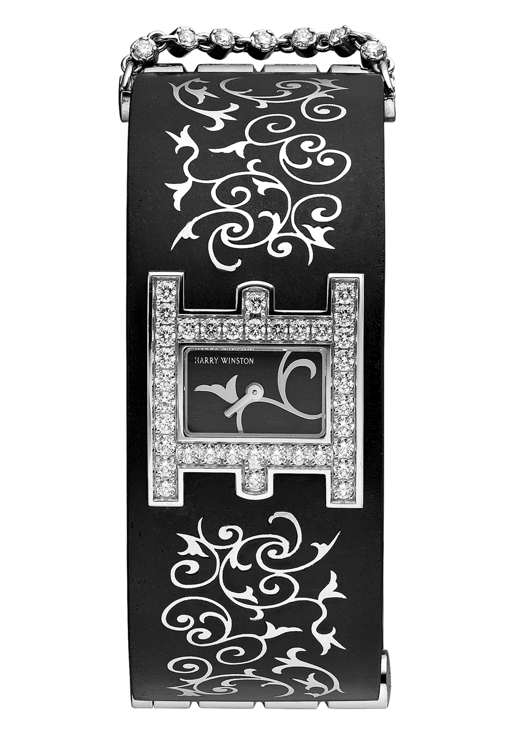 Швейцарские часы Harry Winston The Avenue B Ebony 311-LQW-E3(30474) №3