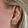 Пусеты Mercury Classic 1.01 ct E/VS1 - 1.01 ct E/VS2 Diamonds ME100WEDD(41946) №5