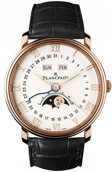 Швейцарские часы Blancpain Villeret Moon Phase 6654-3642-55B(50998) №2