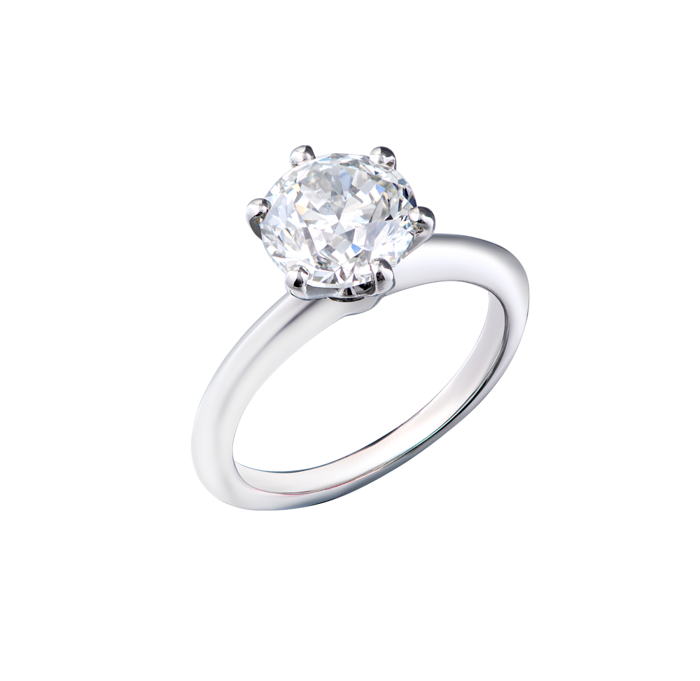 Кольцо GIA 2,02 ct H/SI1 Round Brilliant(19231) №4