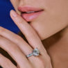 Кольцо No name 4,60 ct N/VS2 Round Cut Brilliant(45506) №3