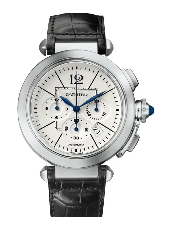 Швейцарские часы Cartier Calibre de Pasha XL Chronograph W3108555/2860(54052) №2