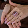 Кольцо H.Stern Cobblestone Amethyst & Quartz(49275) №3