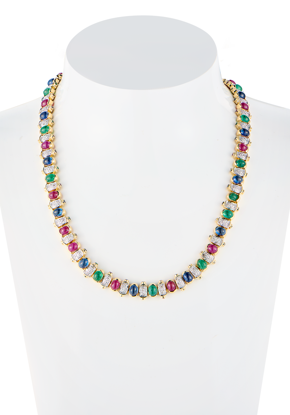 Колье Vasily Konovalenko Magnificent demi-parure of necklace Bvlgari model(54485) №5