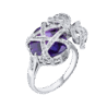 Кольцо Vasily Konovalenko Charming Diamonds 0,86 ct & 10,52 ct Amethyst(37194) №1