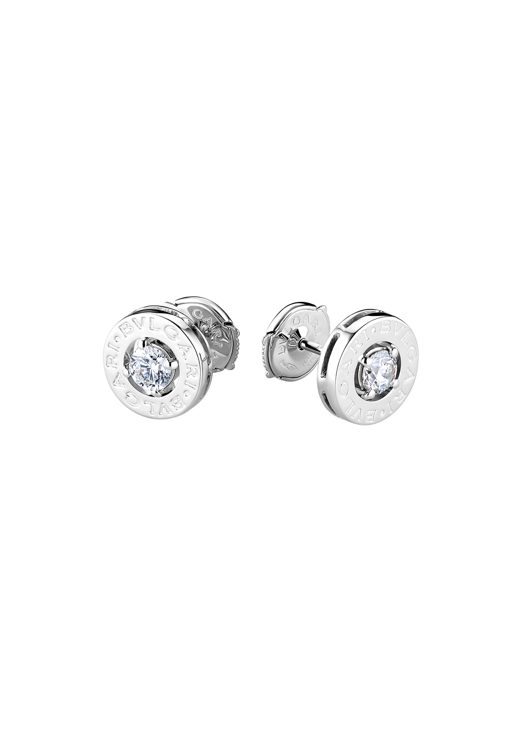 Пусеты Bvlgari - Logo Stud Earrings 347981(45592) №2