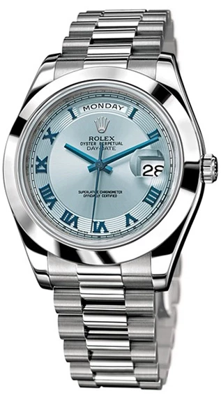 Швейцарские часы Rolex Day-Date II 41 мм Platinum 218206(54162) №2