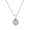 Подвеска No name 0,33 ct J/I1 & 0.18 ct Round Diamonds(49291) №1