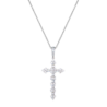 Крест No name 0,46 ct G-H/VS2 White Gold Diamonds(52597) №1