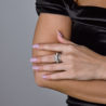 Кольцо Chanel Ruban White Gold Diamond J11149(51426) №3