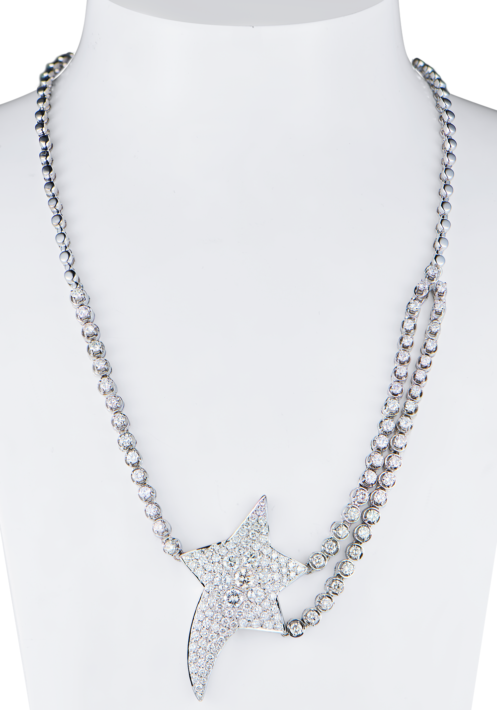 Колье Ralfdiamonds 6,85 ct Round & Oval Cut Diamonds & White Gold RDN(51647) №5