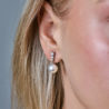 Серьги Mikimoto 9.00 mm Morning Dew Akoya Pearl Drop(41948) №2