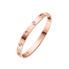 Браслет No name в стиле Love 4 Diamonds Rose Gold (SIZE 17)(51642) №1