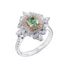 Кольцо Ralfdiamonds Трансформер 1,02 ct Fancy Brownish Greenish Yellow/SI1 & White Multishape Cut Diamonds(41925) №1