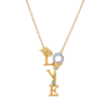 Подвеска Carrera y Carrera Love Yellow & White Gold & Diamonds DA 13750 030101(54382) №1
