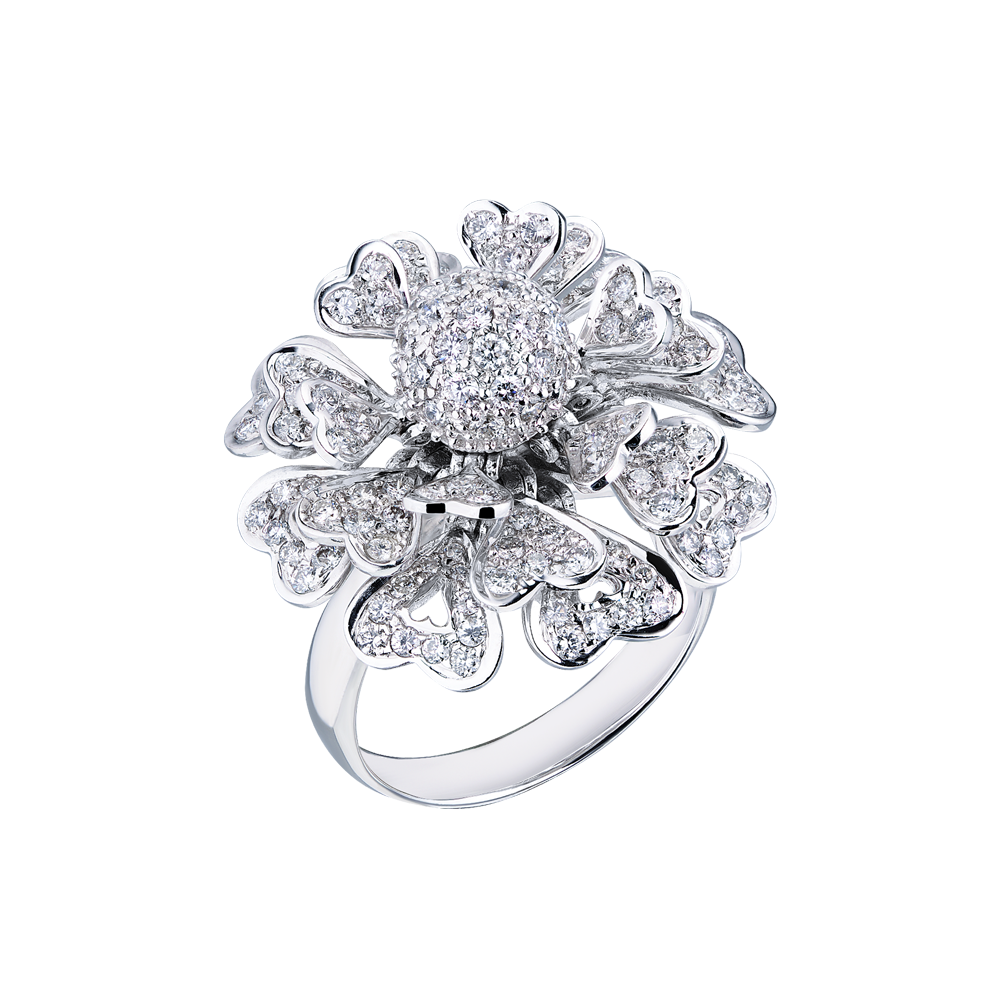 Кольцо Ralfdiamonds 2,98 ct Round Cut Diamonds & White Gold(34459) №5