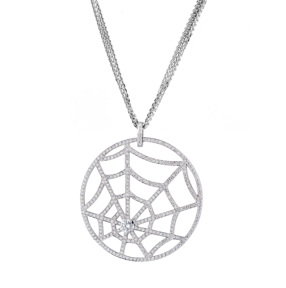 Подвеска Chaumet Attrape Moi Catch Me Spider White Gold Diamond(22699) №4