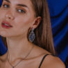 Серьги No name 20,0 ct Natural Sapphire & 1.85 ct Natural Diamonds(23212) №4