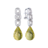 Серьги Antonini Gioielli Peridot & Diamonds White Gold(51938) №1