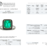 Кольцо No name 3,34 ct Natural Emerald & Diamonds PIECE UNIQUE(49684) №2