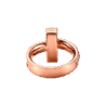 Кольцо Tiffany & Co T1 Rose Gold & Diamonds (SIZE 51) 68169763(42408) №3