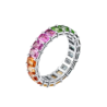Кольцо Ralfdiamonds 5,23 ct Multicolor Sapphire White Gold RDB(54230) №1