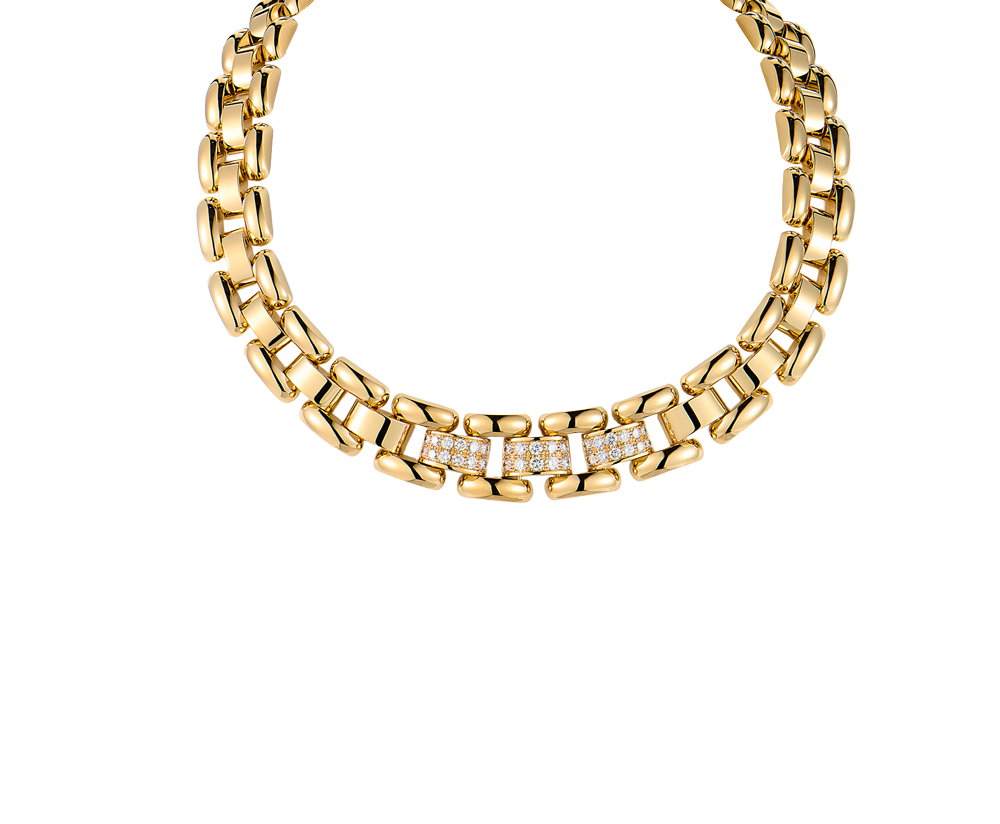 Колье Chopard La Srada Yellow Gold & Diamonds 81/2635-41(49590) №4
