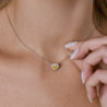 Подвеска DeRosa 1.01 ct Fancy Light Yellow/VS1 Diamond Heart N5421179(32431) №3