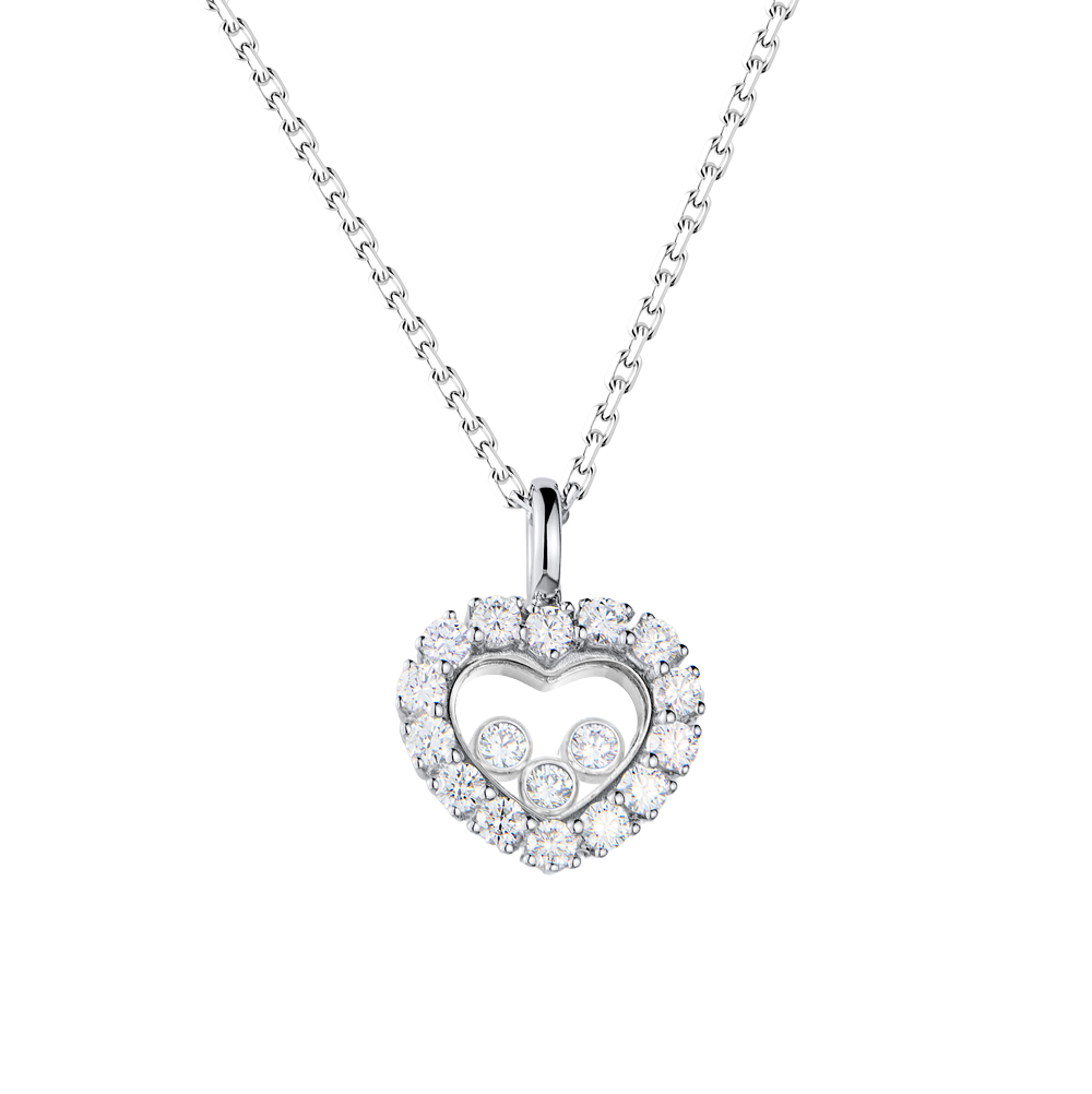 Подвеска Chopard HAPPY DIAMOND HEART White Gold 79/6216/0(55189) №3
