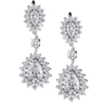 Серьги No name 2,28 ct G/SI2 - 2.01 ct H/SI2 & 0.72 ct F/SI1 - 0.60 ct G/SI1 Pear Diamonds(15020) №1