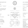Кольцо No name 2,06 сt F/VVS2 Round Cut Diamond МГУ(32353) №2