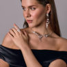 Комплект Stefan Hafner White Pearl Saltwater 9-11mm & 17.65 ct Marquise & Round cut Diamonds(50241) №2