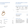 Кольцо No name 6,05 сt M/SI1 Princess Cut Diamond МГУ(53285) №2