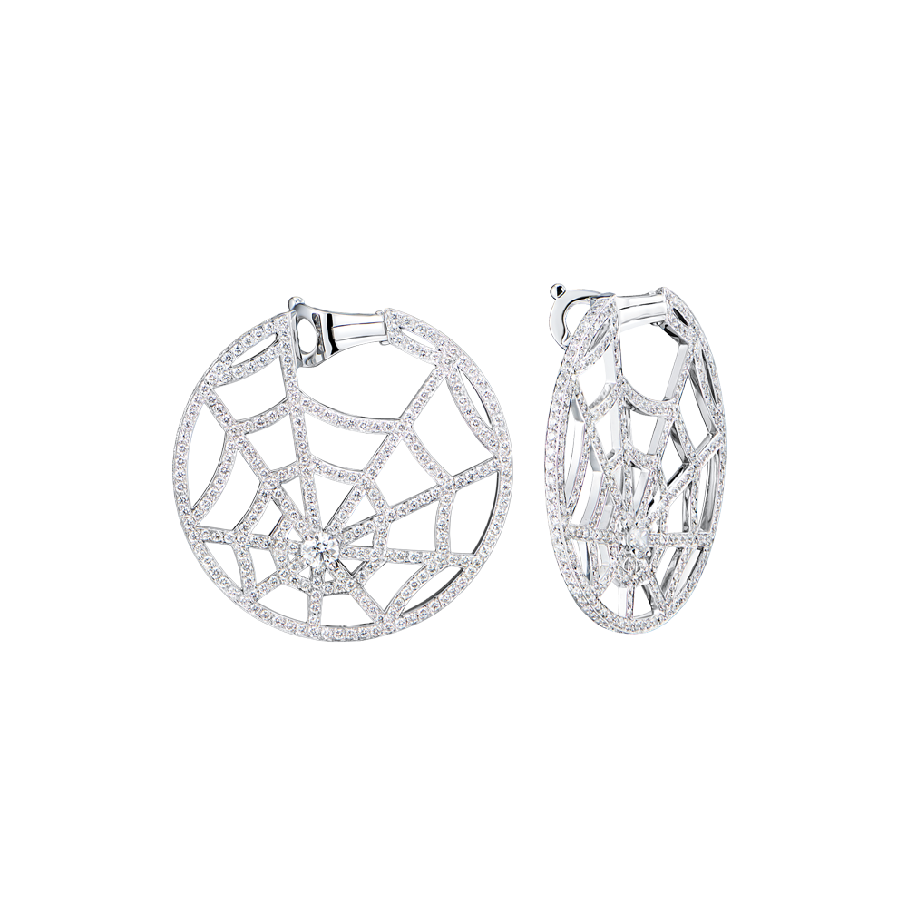Серьги Chaumet Attrape Moi Si Tu M’Aimes White Gold Diamond(54506) №2