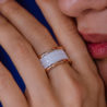 Кольцо Bvlgari B.Zero1 White Ceramic Four-Band 345830(25530) №3