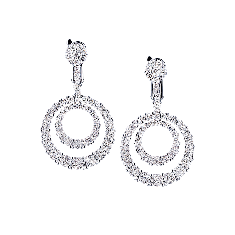 Серьги Ralfdiamonds 3.50 сt Round Cut Diamonds RDE(42716) №4