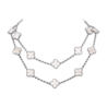 Колье Van Cleef & Arpels Vintage Alhambra Long Necklace 20 Motifs VCARF48800(46149) №2