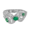 Комплект Ralfdiamonds 23.78 ct Natural Diamonds & 35.9 ct Natural Emerald(16689) №3