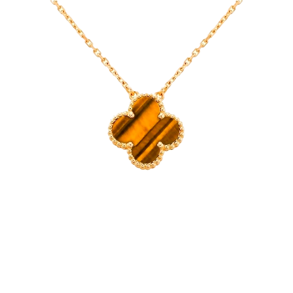 Подвеска Van Cleef & Arpels Vintage Alhambra Tiger Eye VCARD38600(45854) №3