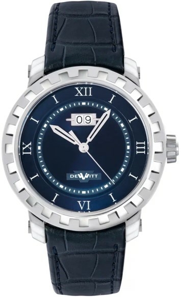 Швейцарские часы De Witt Academia Grande Date Steel NAC.GDE.005(19921) №5