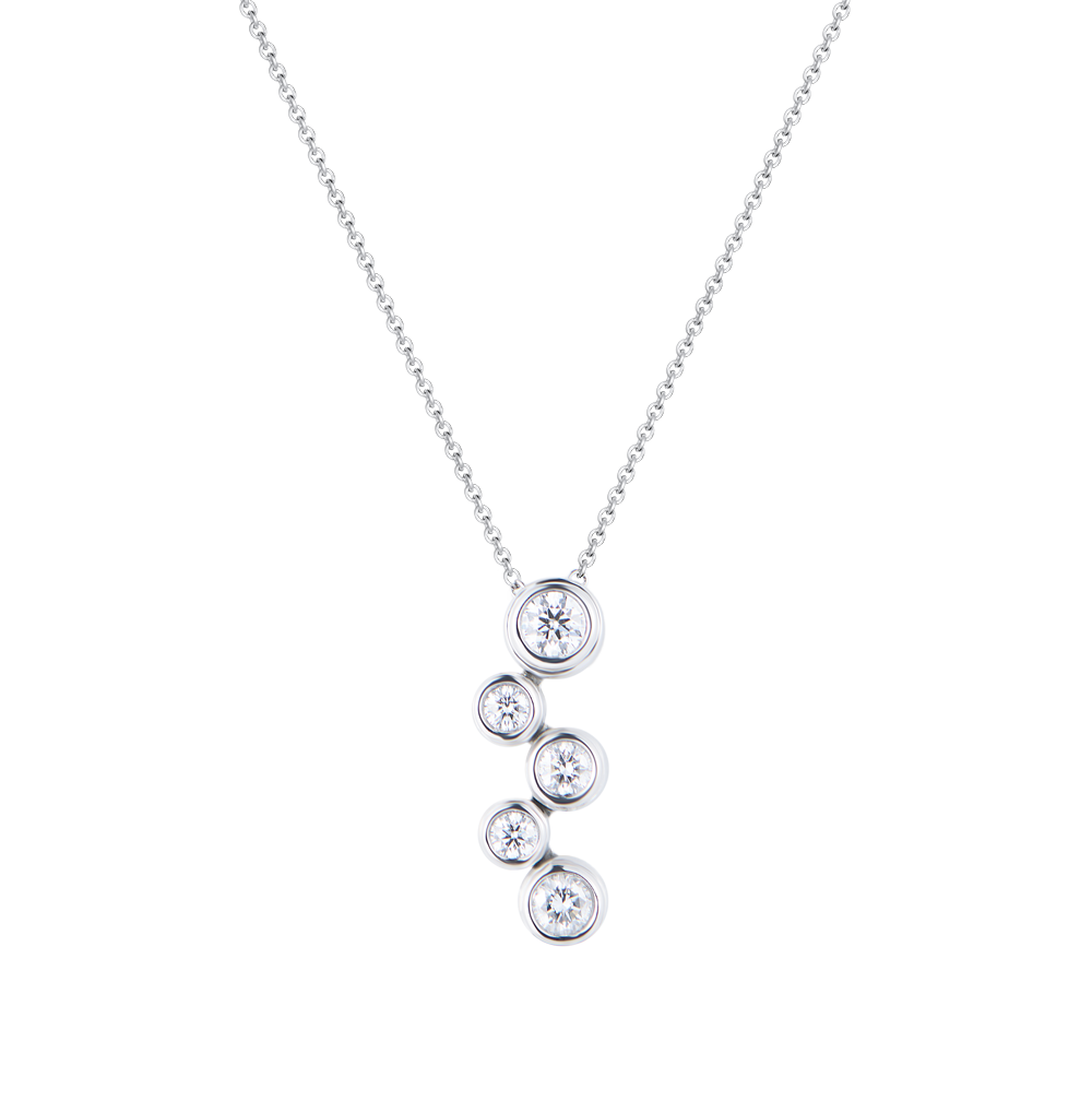 Подвеска Tiffany & Co Bubbles 0,58 ct. Platinum(54510) №4