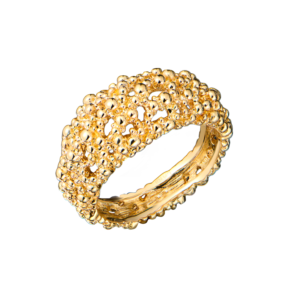 Кольцо Gilbert Albert Boucles D'Oreilles Yellow Gold(45632) №4