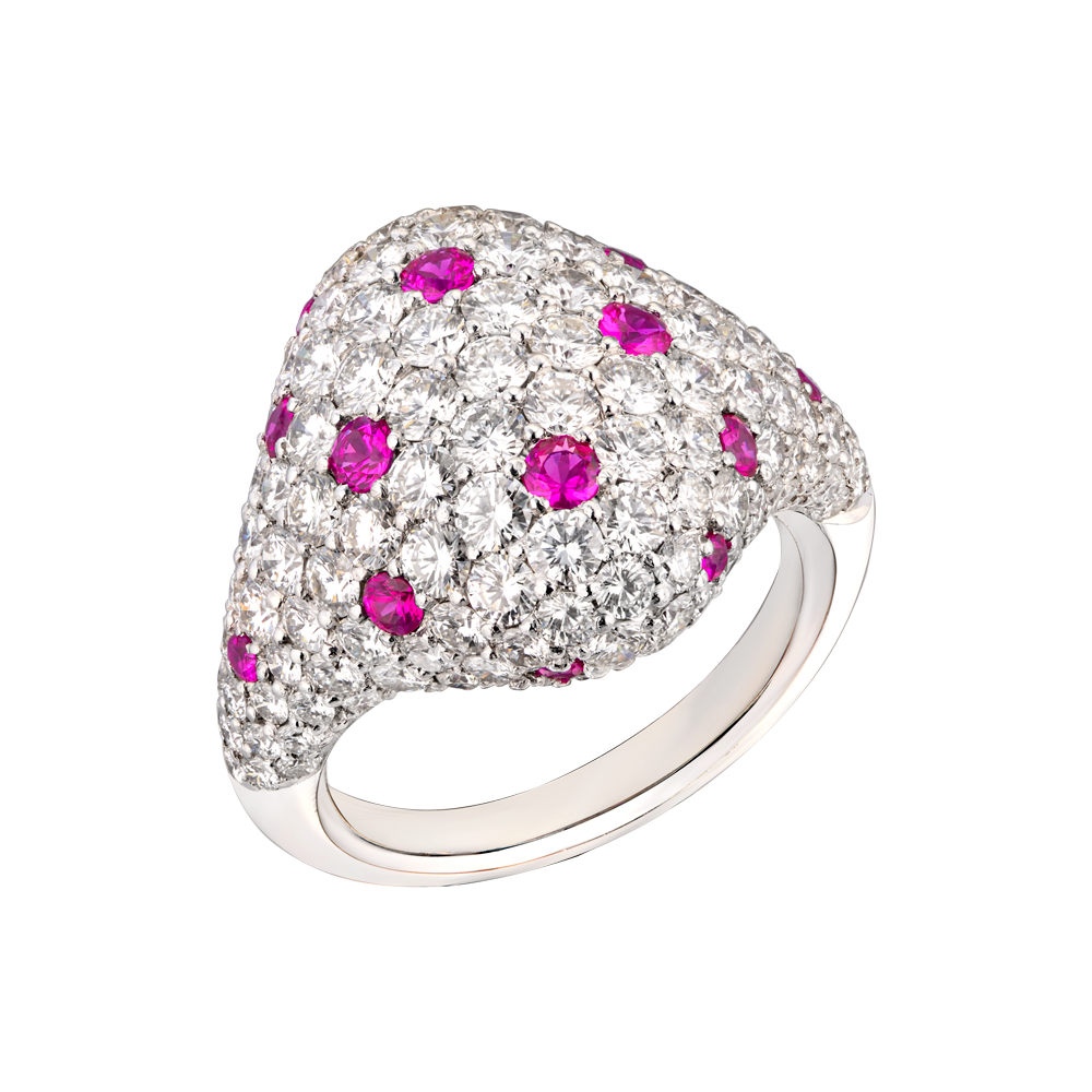 Кольцо Ralfdiamonds Rubies & Diamonds & White Gold(37175) №4
